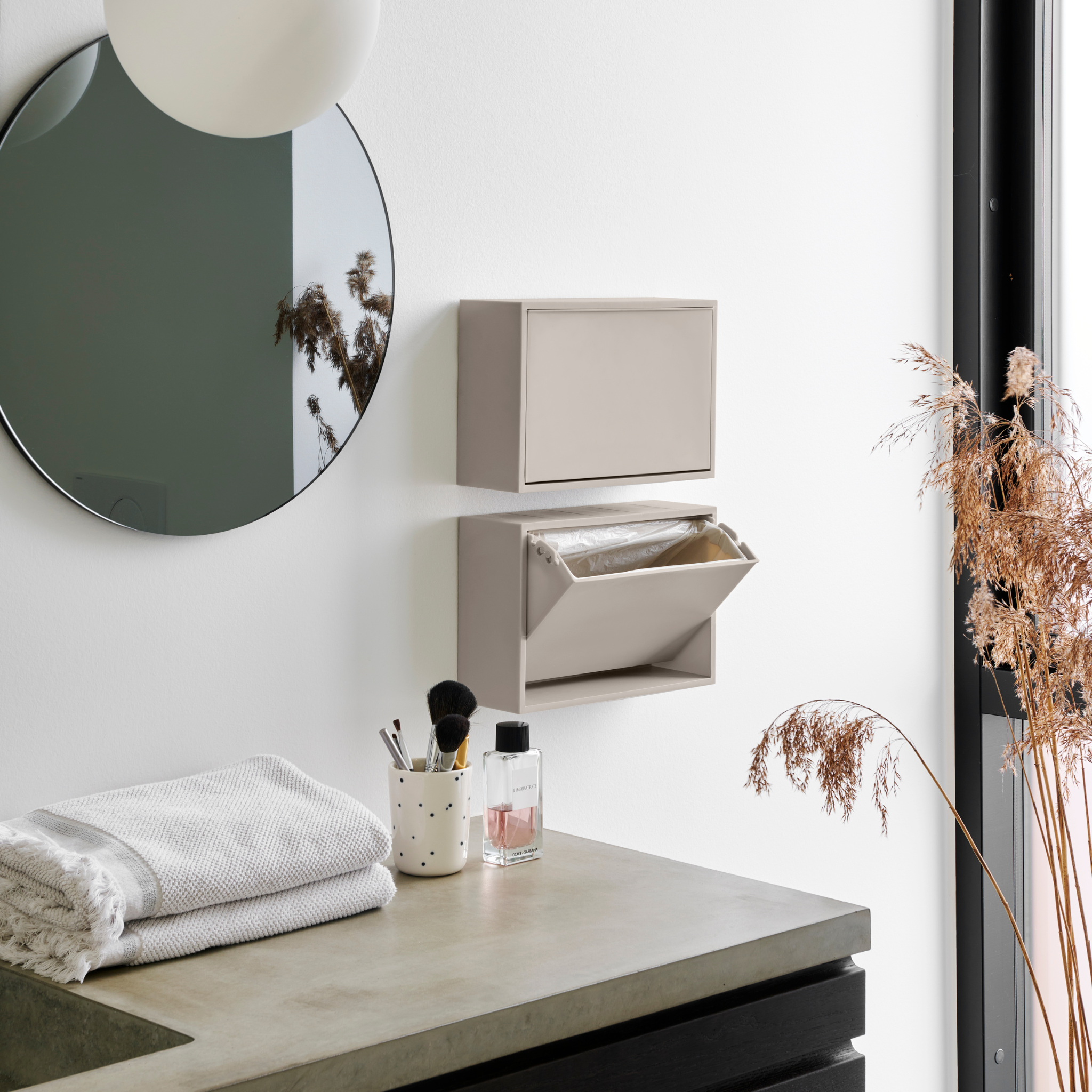 Mini Recycling Box - grå